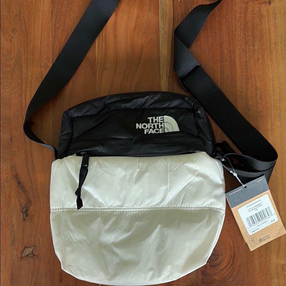 NWT The North Face crossbody Nuptse bag